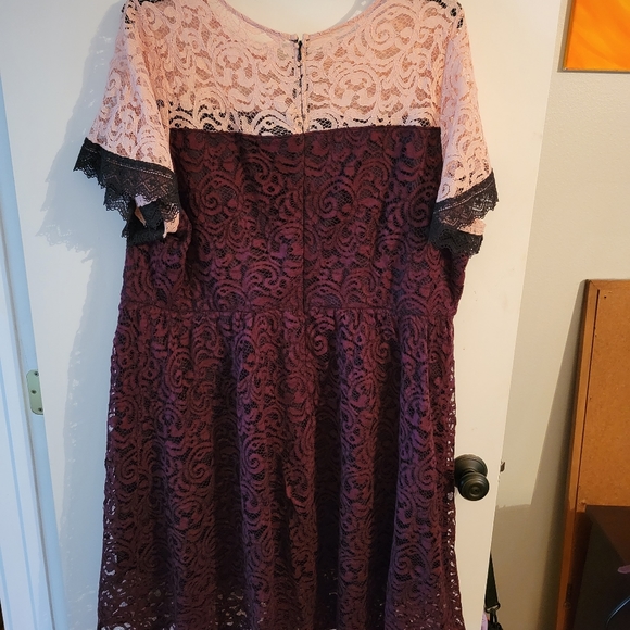 Lane Bryant size 24 Lace Dress - Picture 2 of 5